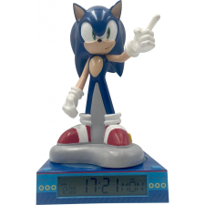 KIDS LICENSING SNC3023M Sonic 3D éjszakai űlámpa ébresztőóra funkcióval (SNC3023M) világítás