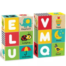 KIDSHITS ABC fakocka - 12 db-os barkácsolás, építés