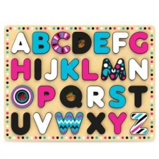 KIDSHITS Kids Hits: Fa formaillesztő - ABC puzzle, kirakós