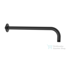 Kielle 350 mm-es zuhanykar, matt fekete 20201004 csaptelep