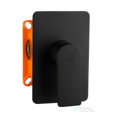 Kielle Vega falsík alatti csaptelep alaptesttel, matt fekete 10218204 csaptelep