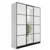 Kier Eden 3D Gardróbszekrény 156,4cm, Fehér