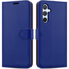  , Kihajtható mobiltelefon tok, Samsung Galaxy A54, Kék tok és táska
