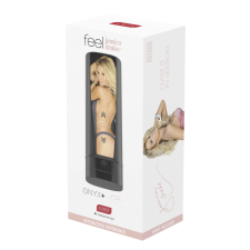 Kiiroo Onyx+ - interaktív maszturbátor (fekete) egyéb erotikus kiegészítők férfiaknak