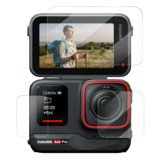 Kijelzővédő üveg és Telesin lencsekészlet, Insta360 Ace Pro kamerához sportkamera kellék