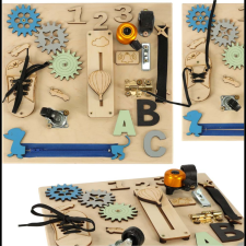 KIK Fa foglalkoztató tábla fiúknak - kicsi (KX4424) kreatív és készségfejlesztő