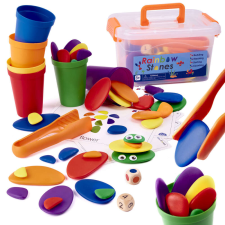 KIK Kreatív kavics színes montessori puzzle kreatív és készségfejlesztő