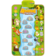 KIK KX2932 Animal Music Mat Zenélő játszószőnyeg, 80×50 cm játszószőnyeg