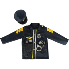 KIK KX4296 Karnevalový kostým policajt 3-8 let jelmez