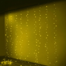 KIK LED függönylámpák 3x3m 300LED meleg fehér karácsonyfa izzósor