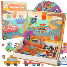 KIK Mágneses közlekedési eszköz puzzle készségfejlesztő