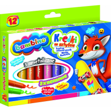 KIK OEM BAMBINO Ragasztóceruzák 12 színben színes ceruza