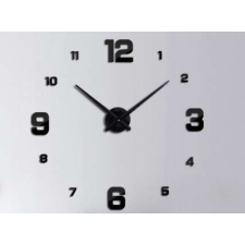 KIK OEM Fekete falióra 4 nagy számjegy falióra