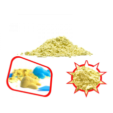 KIK OEM Kinetikus homok 1kg sárga, zacskóban homokozójáték