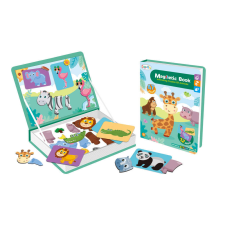 KIK OEM Mágneses puzzle gyerekeknek, Szafari állatokkal, 47 db, Többszínű puzzle, kirakós
