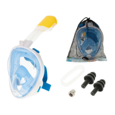 KIK OEM Snorkeling maszk teljes, összecsukható l / xl kék strandjáték