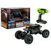 KIK Rock Through - távirányítós autó, 2,4GHz 1:18, Fekete/Zöld