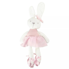 KIK Spolka Plüss nyuszi rózsaszín ruhában - 42 cm plüssfigura