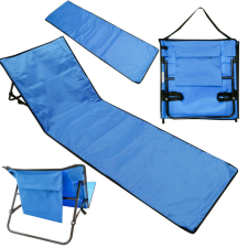 KIK Strandszőnyeg nyugágy háttámlával összecsukható 150x47x48cm vizes játék