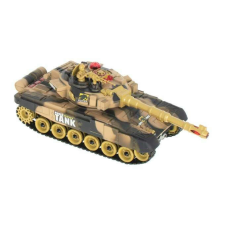 KIK War Tank 9993 - távirányítós tank, 38x21x15 cm, Barna/Camo távirányítós modell