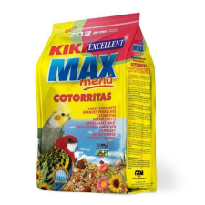KIKI MAX Menü Cockatiel 500g ZIP nimfa és agapornisz eleség madáreledel