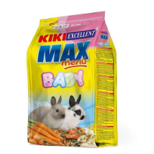 KIKI MAX Menu Rabbit BABY 1kg fiatal nyulak tápja rágcsáló eledel