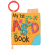 Kikka Boo Kikkaboo készségfejlesztő textil könyv és rágóka ABC