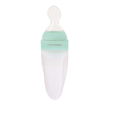 Kikkaboo babaetetõ szilikonos kanállal 90 ml rocket menta babaétkészlet