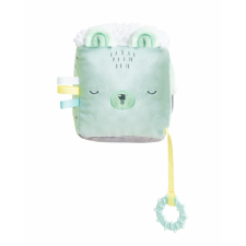 Kikkaboo Bear With Me készségfejlesztő plüss játékkocka, menta egyéb bébijáték