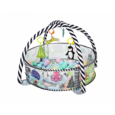 Kikkaboo játszószőnyeg 30 labdával világ állatai játszószőnyeg