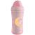 Kikkaboo szilikon szívószállal Moony me Pink