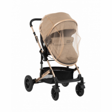 Kikkaboo szúnyogháló - univerzális babakocsira és mózeskosárra bézs babakocsi kiegészítő