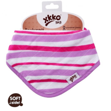 Kikko KIKKO Hearts & Waves bambusz előke / sál (1 db) - lila hullámok előke