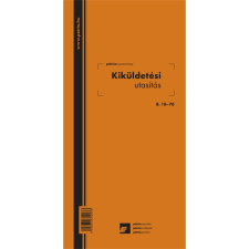 Kiküldetési utasítás (belföldi) 50 lapos tömb 140x285 mm nyomtatvány