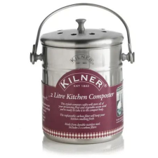  KILNER Komposztáló 19 × 14 cm 2 l rozsdamentes acélból (5010853174006) uzsonnás doboz
