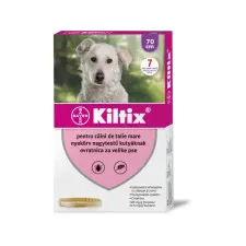  Kiltix kullancs- és bolhairtó nyakörv nagytestű kutyák részére 70cm élősködő elleni készítmény kutyáknak