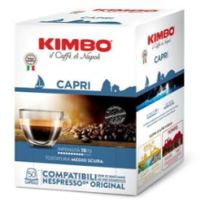 KIMBO Kávékapszula KIMBO Nespresso Capri 50 kapszula/doboz kávé