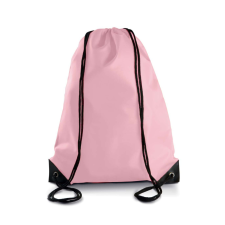 KIMOOD KI0104 tornazsák-hátizsák összehúzó zsinórral Kimood, Pink-U tornazsák