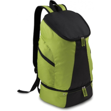 KIMOOD Uniszex hátizsák Kimood KI0102 Sports Backpack -Egy méret, Burnt Lime/Black