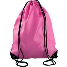KIMOOD Uniszex hátizsák Kimood KI0104 Drawstring Backpack -Egy méret, Dark Pink