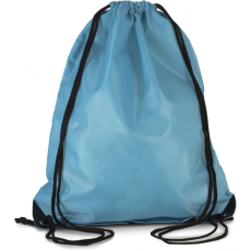 KIMOOD Uniszex hátizsák Kimood KI0104 Drawstring Backpack -Egy méret, Lagoon