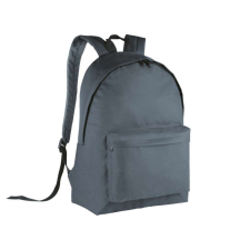 KIMOOD Uniszex hátizsák Kimood KI0130 Classic Backpack -Egy méret, Dark Grey/Black hátizsák