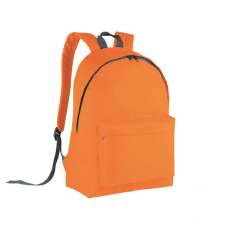 KIMOOD Uniszex hátizsák Kimood KI0130 Classic Backpack -Egy méret, Orange/Black/Dark Grey