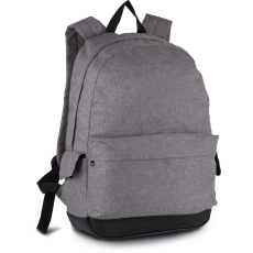 KIMOOD Uniszex hátizsák Kimood KI0158 Backpack -Egy méret, Graphite Grey Heather