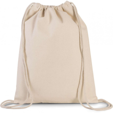 KIMOOD Uniszex táska Kimood KI0154 Drawstring Bag With Thick Straps -Egy méret, Natural tornazsák