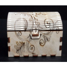  Kincsesláda kicsi lapra szerelten /4000 dekorációs kellék