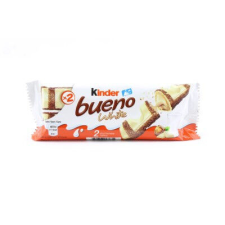 KINDER BUENO CSOKOLÁDÉ WHITE 39G csokoládé és édesség