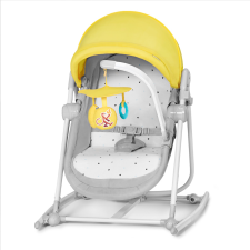  Kinderkraft 5in1 bölcső-babaágy-hinta-pihenőszék-szék &#8211; Unimo Up &#8211; Sárga kiságy, babaágy