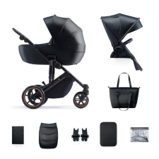 KINDERKRAFT Babakocsi kombinált 2 az 1-ben Prime 2 Black babakocsi