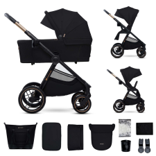 KinderKraft KINDERKRAFT Kombinált babakocsi Nea 2 2in1 Midnigth Black babakocsi